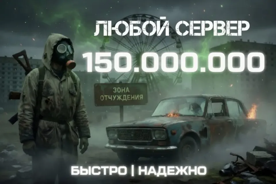 💵150.000.000⭐ВСЕ СЕРВЕРА🎁БЫСТРАЯ ВЫДАЧА✅