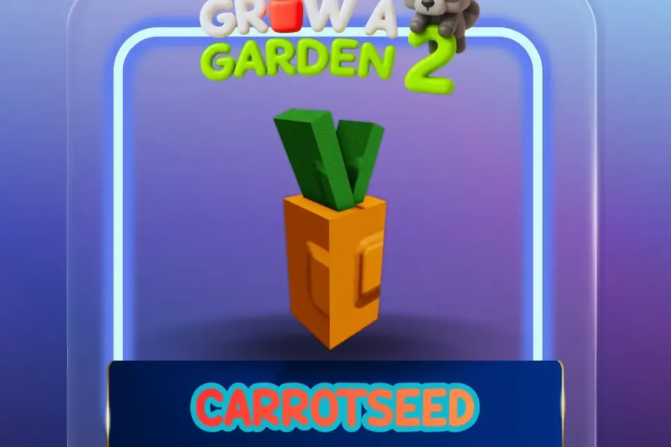 4000x Carrot Seed - Grow a Garden 2