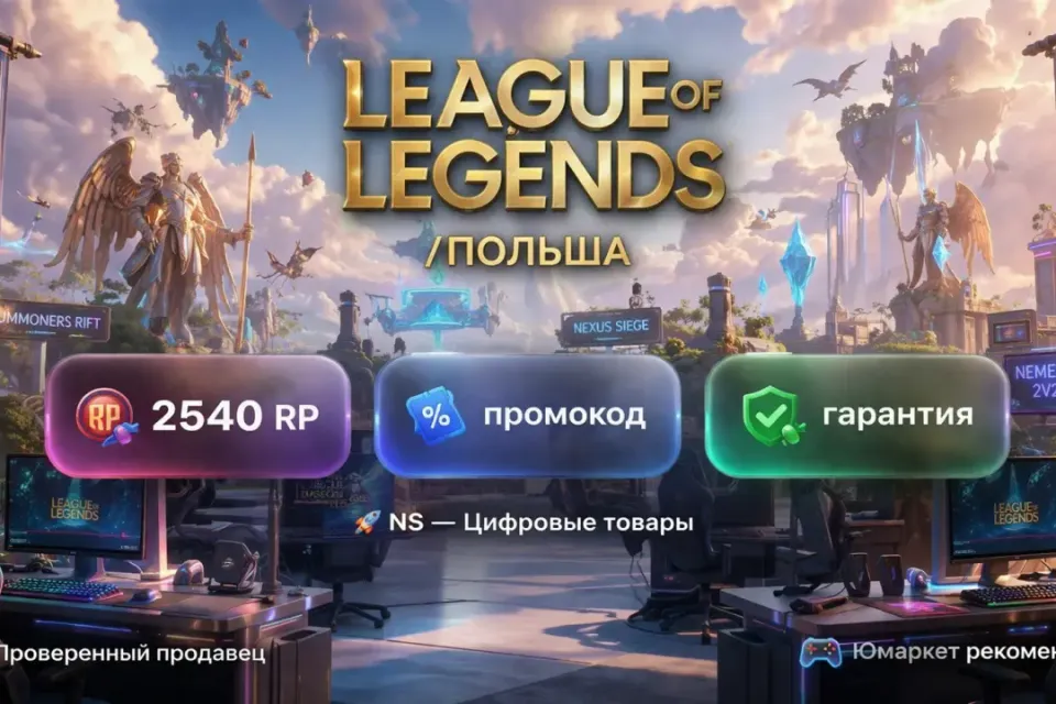 🔰 League of Legends — [2540 RP [Польша] промокод на Ваш аккаунт] 🔰