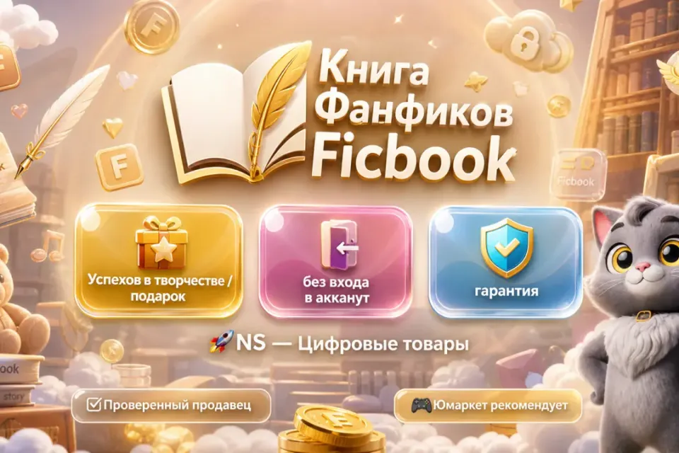🔰 Книга Фанфиков — [Ficbook / Успехов в творчестве / подарок / без входа в акканут] 🔰