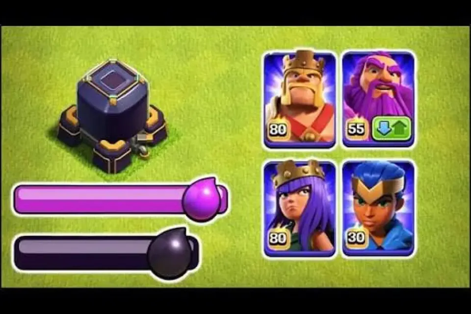 КАК БЫСТРО ПРОКАЧАТЬ ГЕРОЕВ 👑 в Clash of Clans