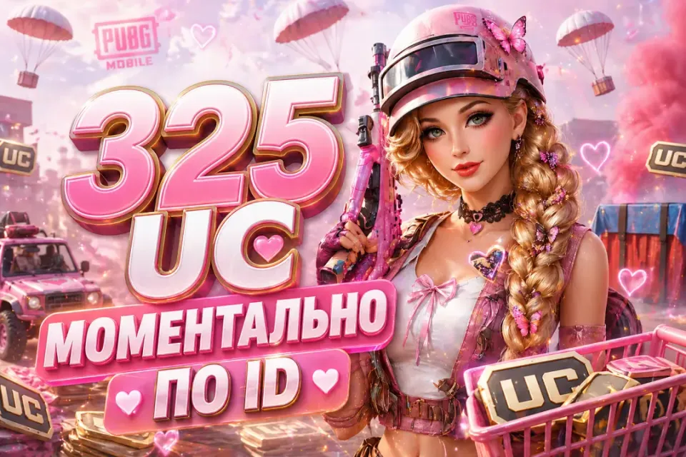 💚МОМЕНТАЛЬНО💚325 UC ПО ID ПО ЛУЧШЕЙ ЦЕНЕ💚