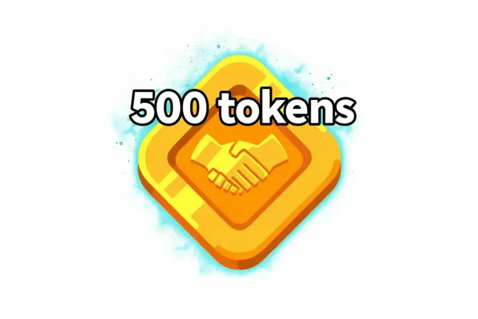 АКЦИЯ 500 tokens/ токены трейдом Blade ball