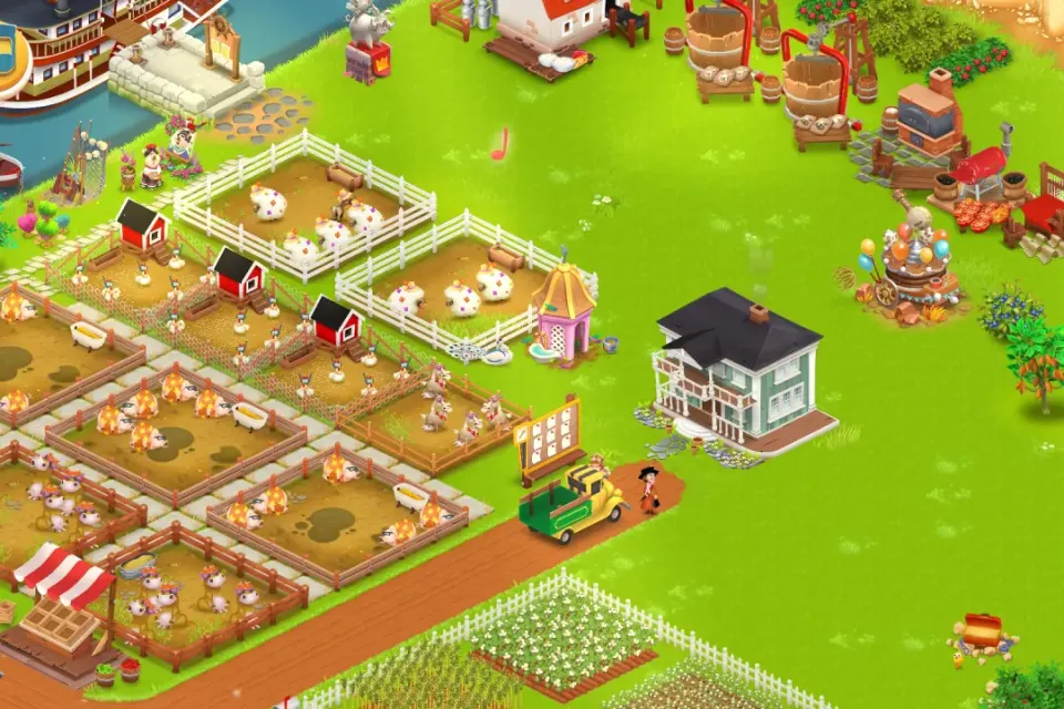 Аккаунт | Hay Day | 120 алмаза | 66.000 золота | +2 аккаунта