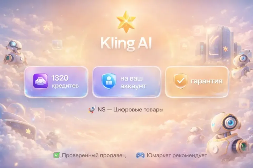 🔰 Kling AI — [1320 кредитов / без подписки / на Ваш аккаунт] 🔰