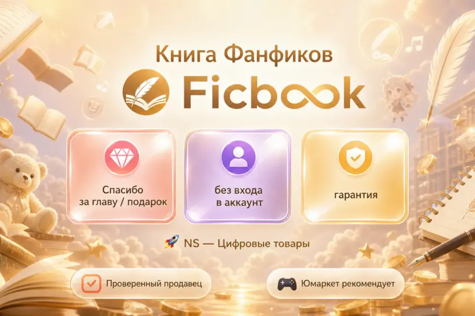 🔰 Книга Фанфиков — [Ficbook / Спасибо за главу / подарок / без входа в акканут] 🔰