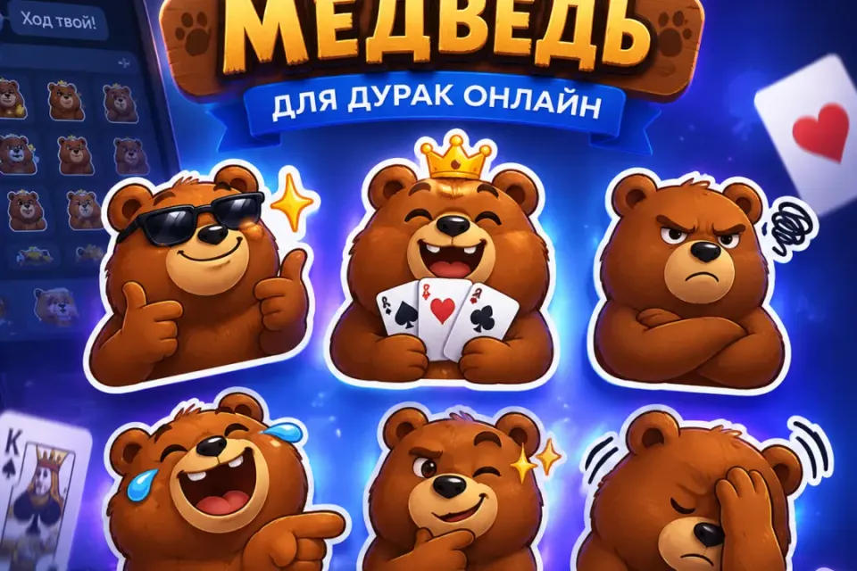СМАЙЛЫ МИШКА ДЛЯ ДУРАК ОНЛАЙН 🐻