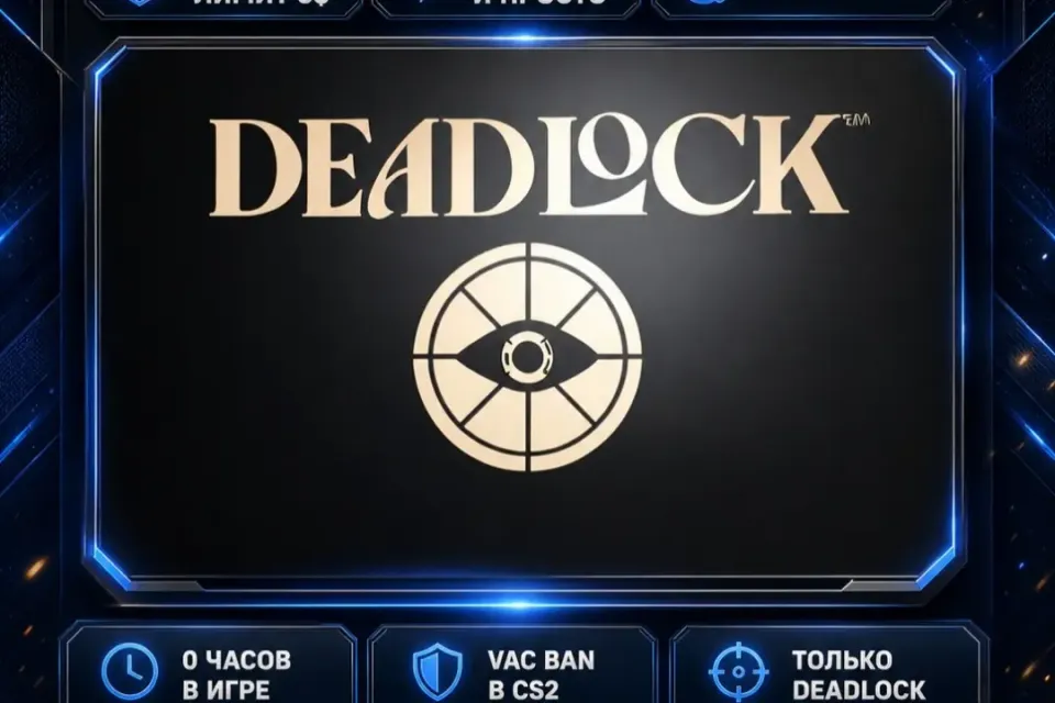⚡🌐АККАУНТ STEAM С DEADLOCK🌐⚡ СНЯТ ЛИМИТ 5$ ⚡БЫСТРО И ПРОСТО⚡АВТОВЫДАЧА⚡