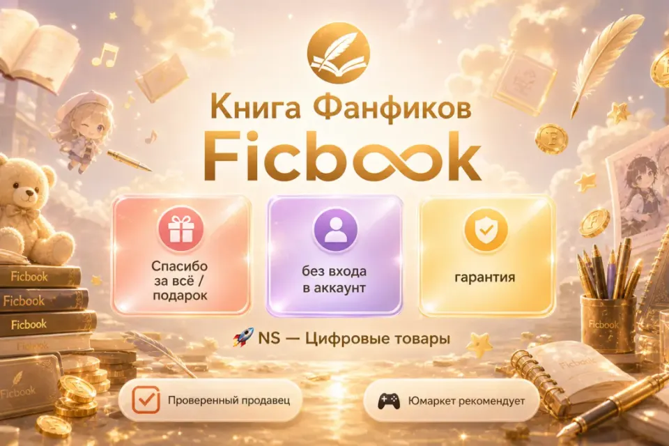 🔰 Книга Фанфиков — [Ficbook / Спасибо за всё / подарок / без входа в акканут] 🔰