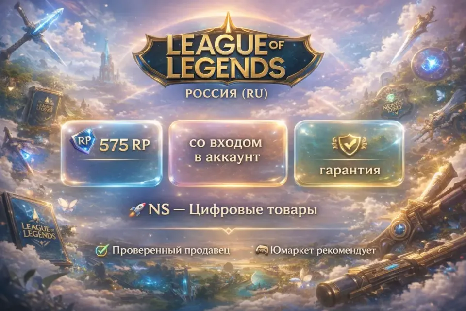 🔰 League of Legends — [575 RP [Россия] на Ваш аккаунт] 🔰