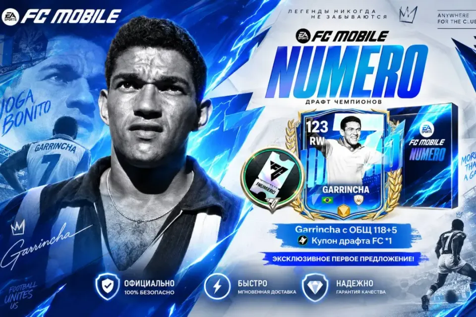 🌊GARRINCHA🌍БЫСТРОЕ ВЫПОЛНЕНИЕ