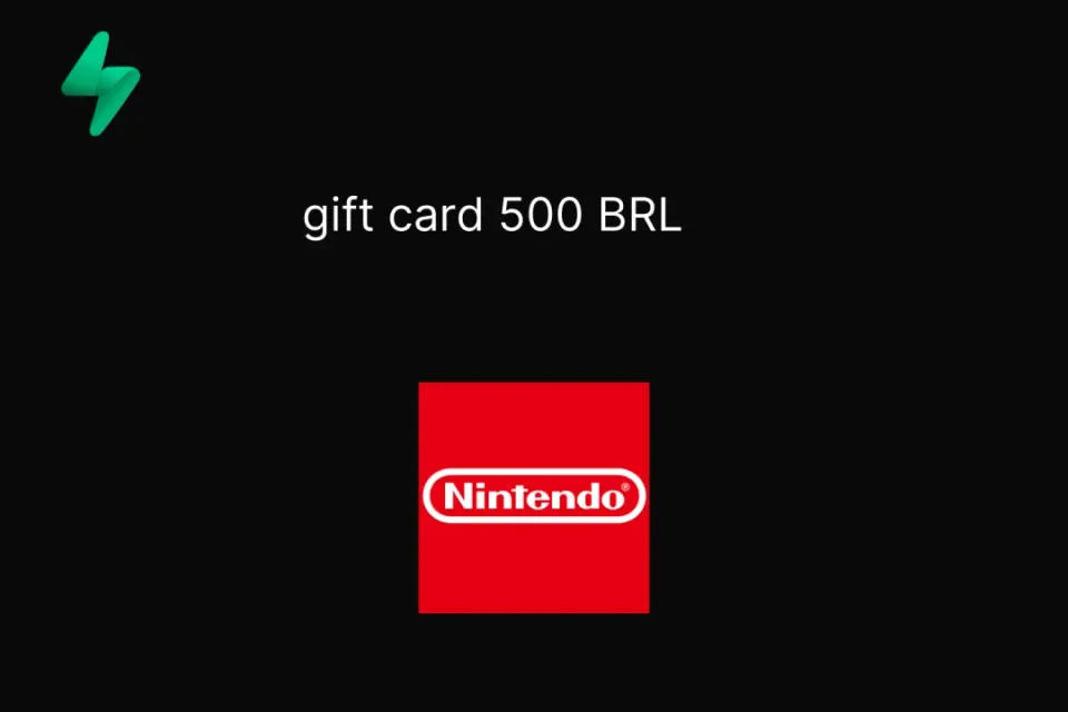 gift card 500 BRL