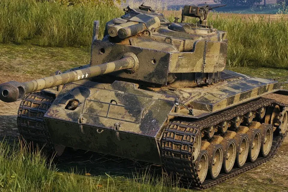 3 Отметки|T26E4 SuperPershing|3600+WN8|