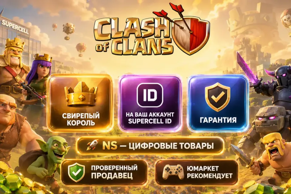 🔰 Clash of Clans — [свирепый король на Ваш аккаунт] 🔰