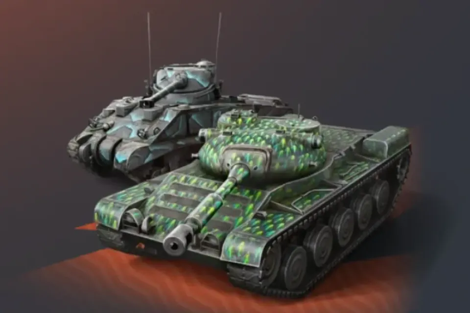⭕️Kunze Panzer Изумрудное сияние + M4/FL10 Тайный свет⭕️
