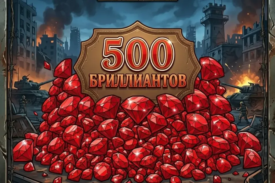 ♦️Last War: Survival♦️500 Бриллиантов♦️БЫСТРО И НАДЁЖНО♦️ВХОД ЧЕРЕЗ ПОЧТУ♦️