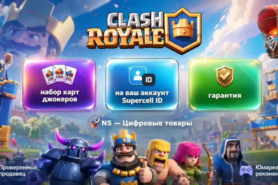 🔰 Clash Royale — [акция набор карт джокеров на Ваш аккаунт] 🔰
