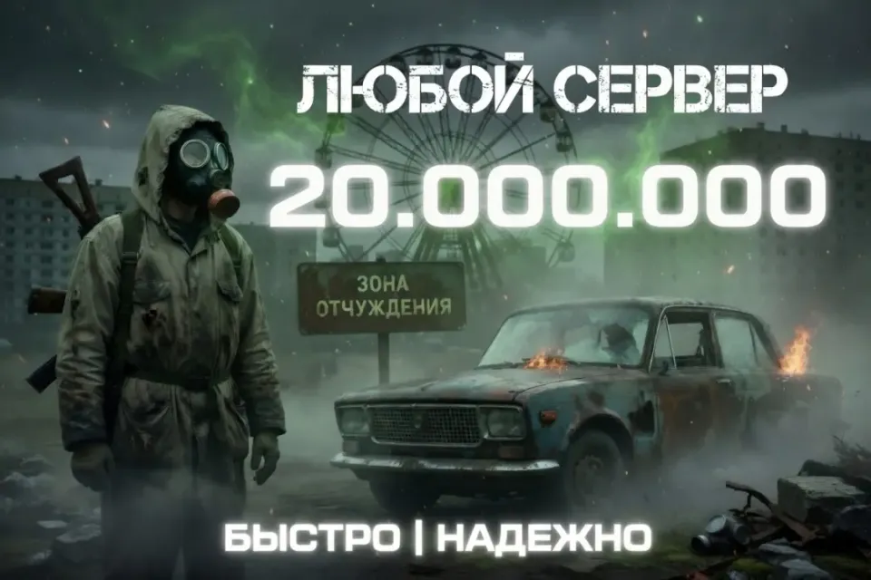 💵20.000.000⭐ВСЕ СЕРВЕРА🎁БЫСТРАЯ ВЫДАЧА✅