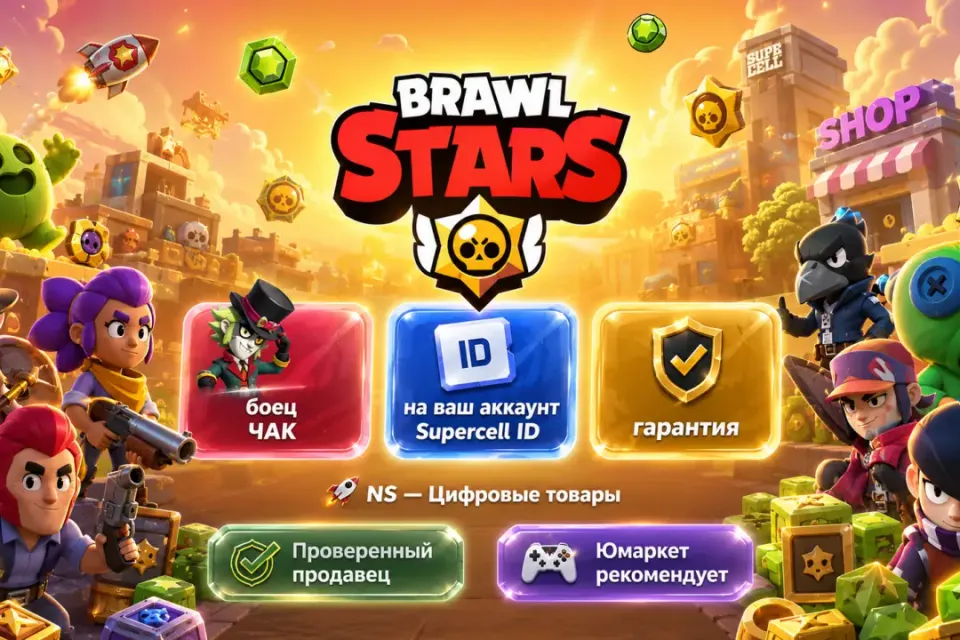 🔰 Brawl Stars — [боец ЧАК на Ваш аккаунт] 🔰