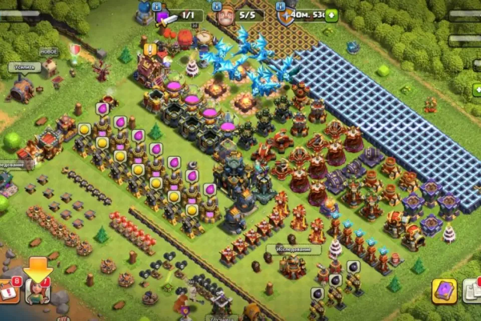 ⚡️TH17 | 💎 2200 ГЕМОВ | ГЕРОИ 51/57/45/33/23/2 | ПОЛНЫЙ ДОСТУП ✅