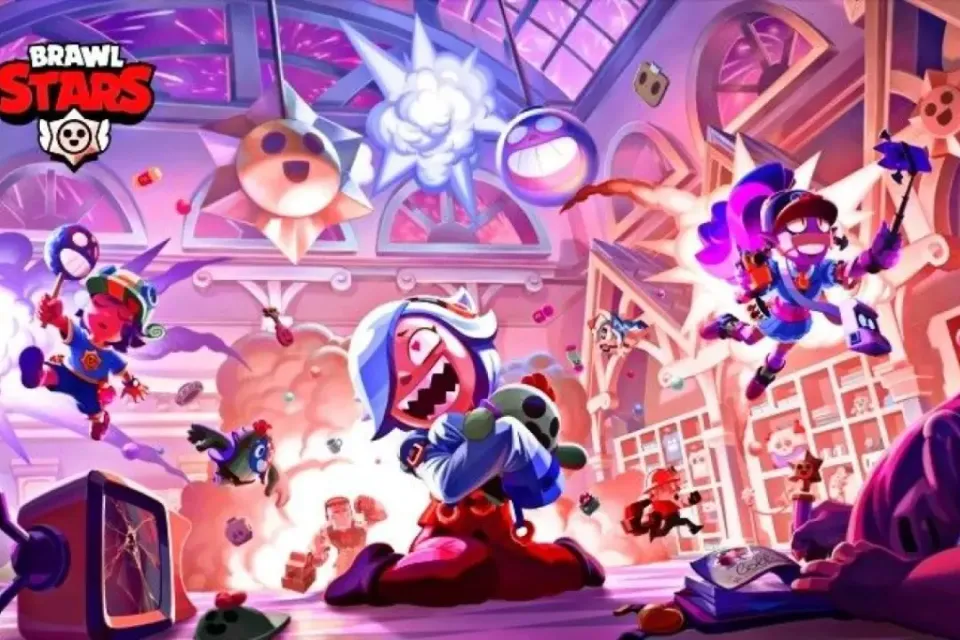 Аккаунт в Brawl stars 53к кубков, вторая луна, 19 праймов, 100 бойцов.