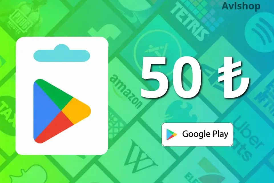🎁 50 TRY – Подарочная карта Google Play 🇹🇷 Автовыдача!