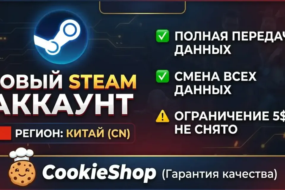 ⚡️ [АВТО-ВЫДАЧА] АККАУНТ [КИТАЙ] • НАВСЕГДА 🔥