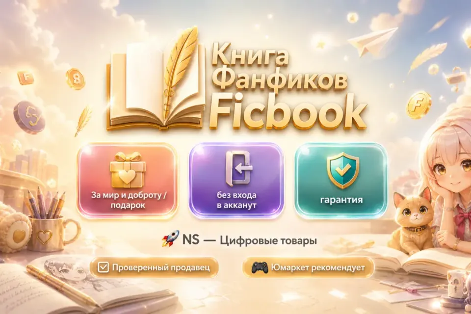 🔰 Книга Фанфиков — [Ficbook / За мир и доброту / подарок / без входа в акканут] 🔰