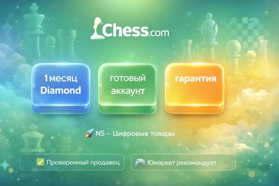 🔰 Chess com Diamond — [1 месяц готовый аккаунт] 🔰