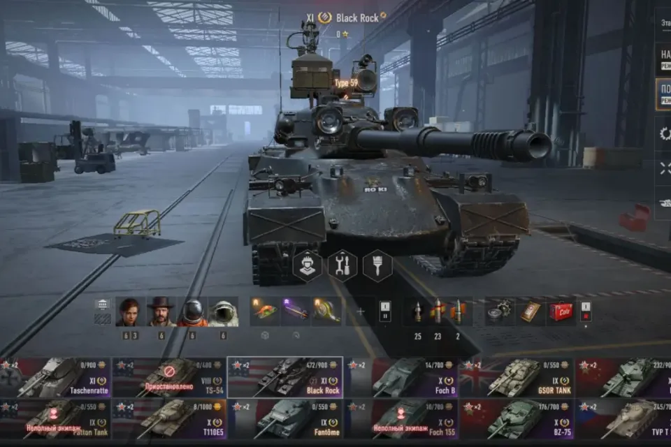 Black Rock | 15 Десяток | Taschenratte | BZ-79 | Леопард | T110E5 | ИС-7 | Foch B | TVP T50/51