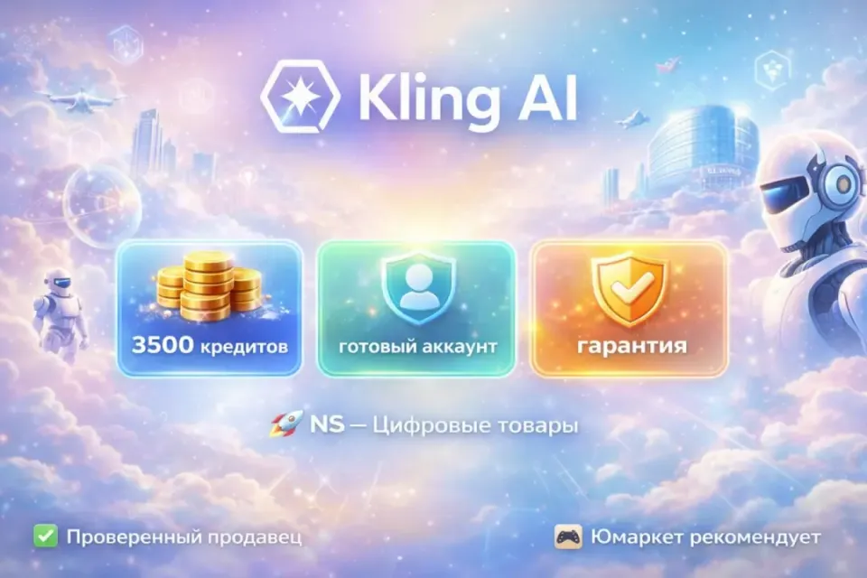 🔰 Kling AI — [3500 кредитов / без подписки / готовый аккаунт] 🔰