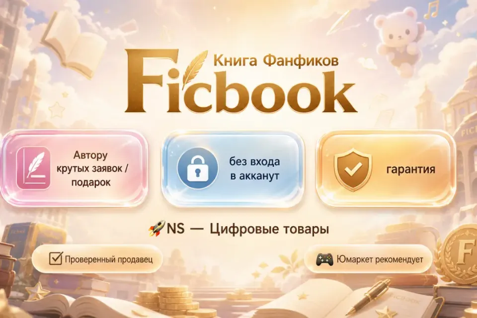 🔰 Книга Фанфиков — [Ficbook / Автору крутых заявок / подарок / без входа в акканут] 🔰
