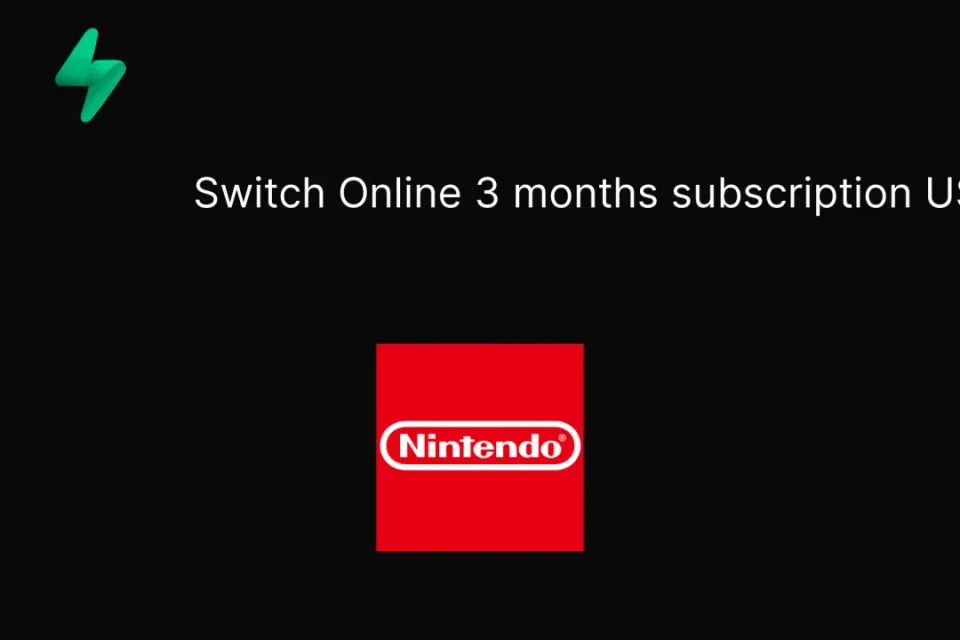 Switch Online 3 months subscription USA