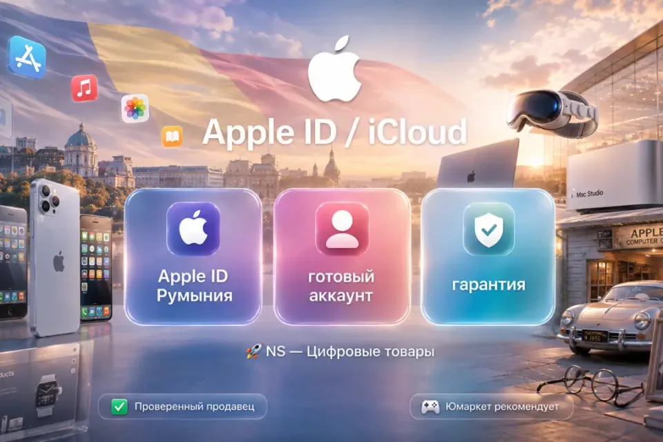 🔰 Готовый Apple ID — [Румыния / Без 2FA] 🔰