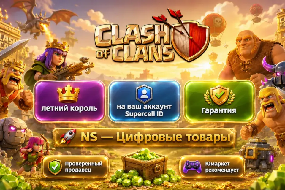 🔰 Clash of Clans — [летний король на Ваш аккаунт] 🔰
