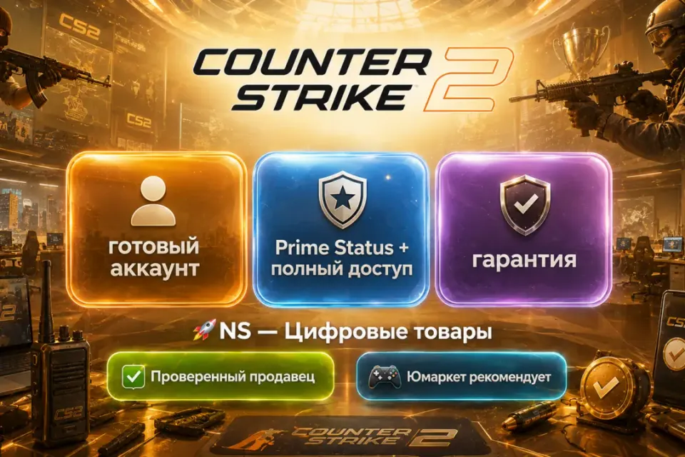 🔰 Counter Strike 2 — [Prime Status / готовый аккаунт] 🔰