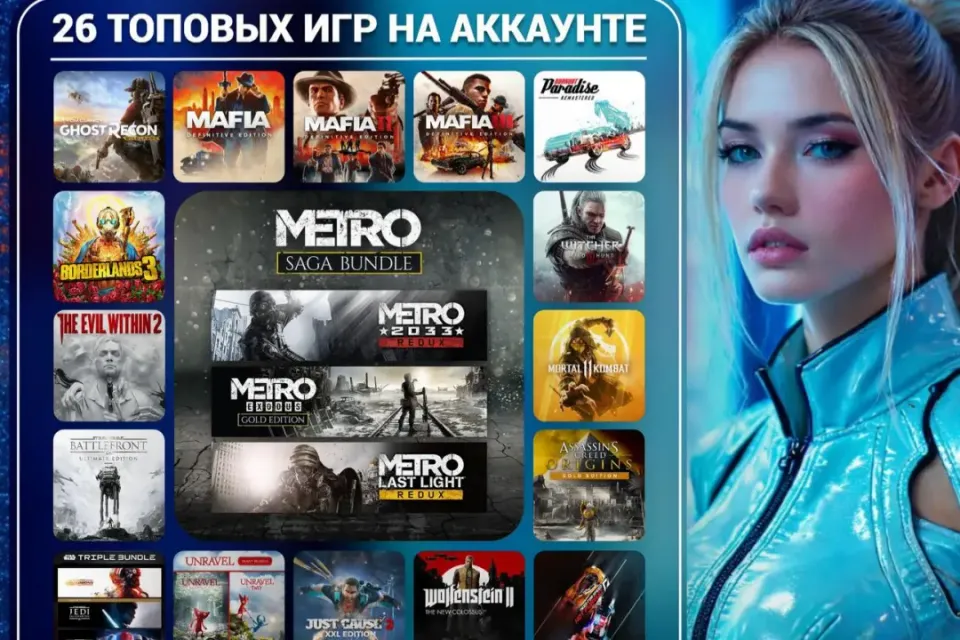 💎 26 ТОП-ИГР НА АККАУНТЕ | АВТОВЫДАЧА | PS4 PS5