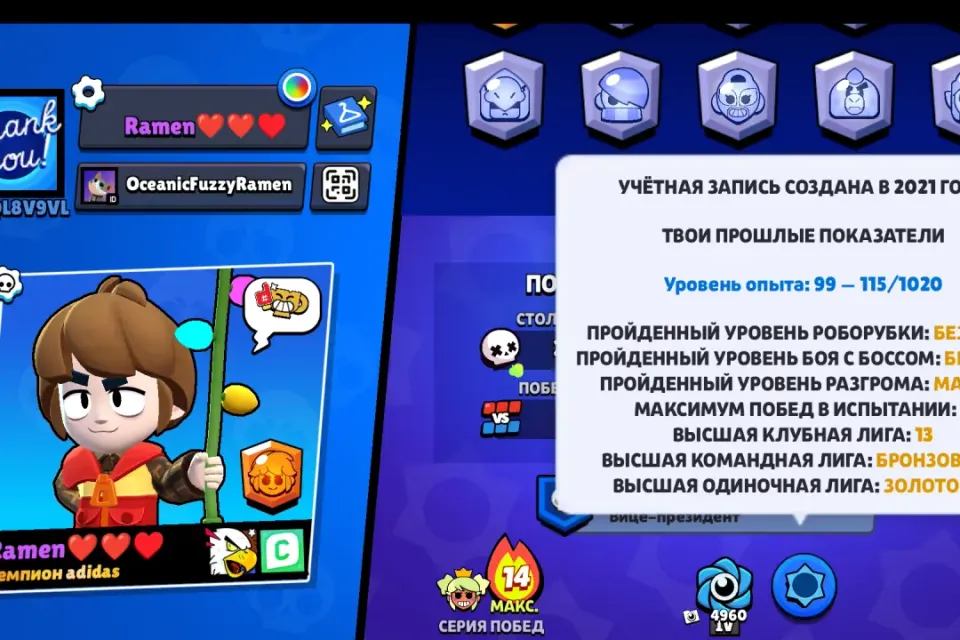 #акк в бс 2021 с олд скинами