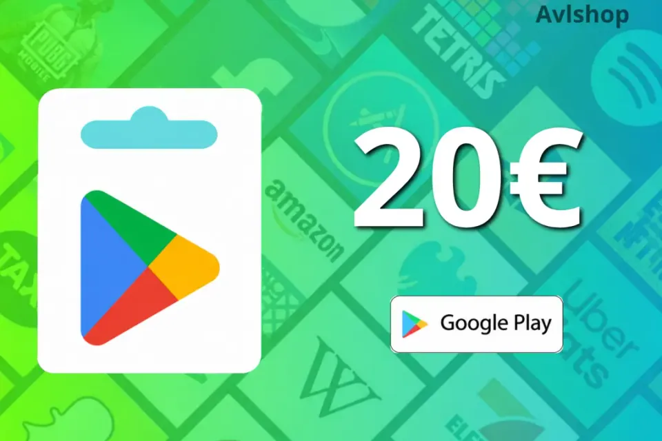 🎁 20 EUR – Подарочная карта Google Play 🇩🇪 Автовыдача!