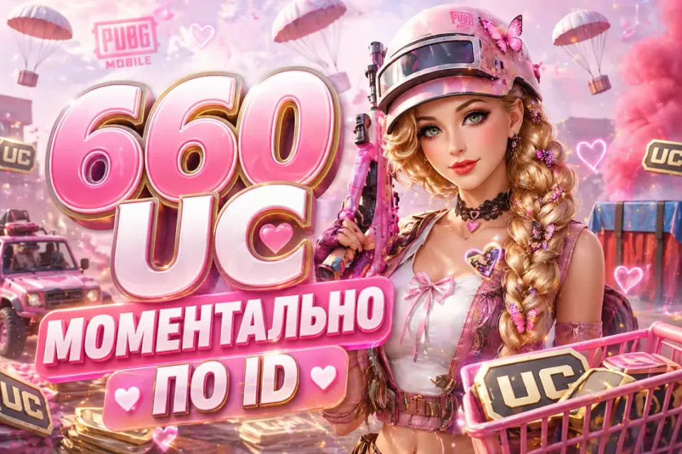 💚МОМЕНТАЛЬНО💚660 UC ПО ID ПО ЛУЧШЕЙ ЦЕНЕ💚