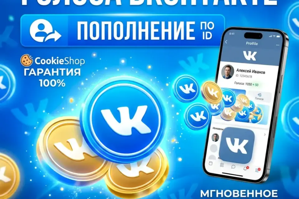 🔥 ПОПОЛНЕНИЕ ПО ID ➔ [За 1 голос] ⚡️ БЕЗ ВХОДА В АККАУНТ ✅