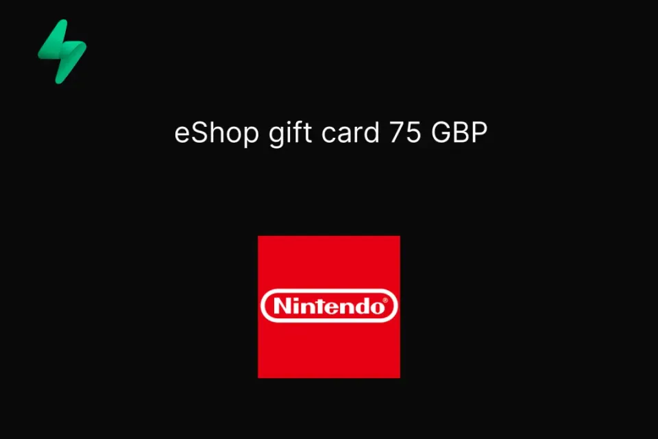 eShop gift card 75 GBP