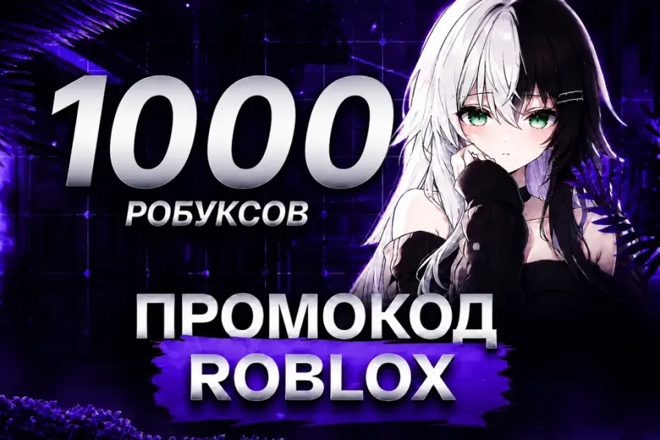 ✅🔥ПРОМОКОД НА 1000 РОБУКСОВ🔥МОМЕНТАЛЬНО🔥✅