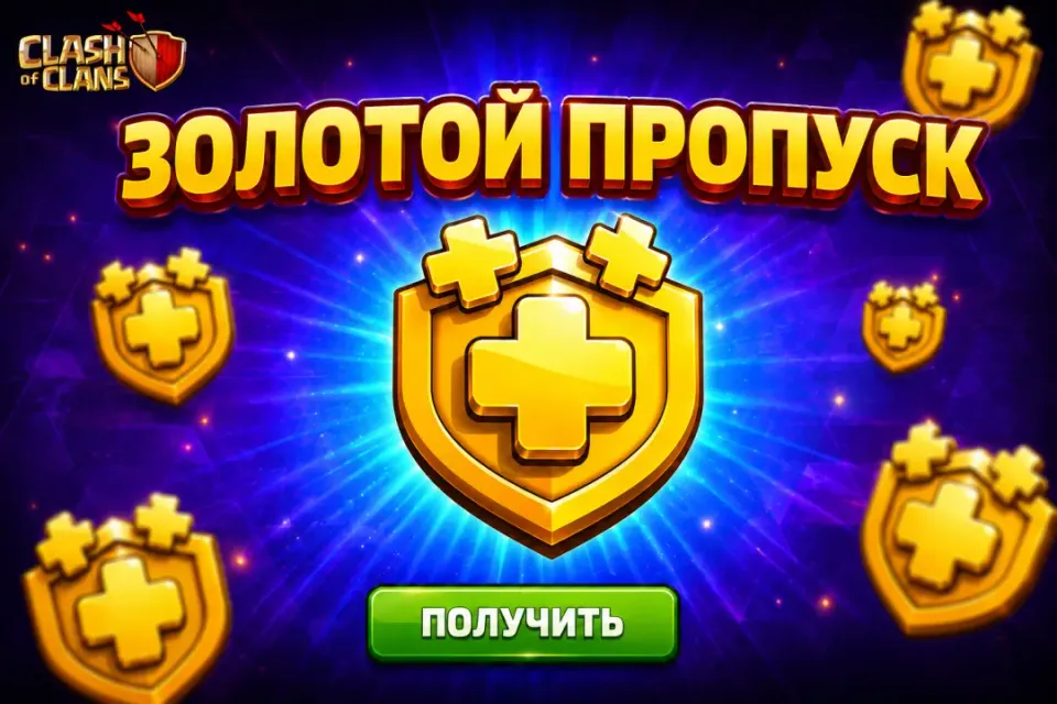 🏆ЗОЛОТОЙ ПРОПУСК🏆 ✅ ДЕШЕВО ⭐ БЫСТРО