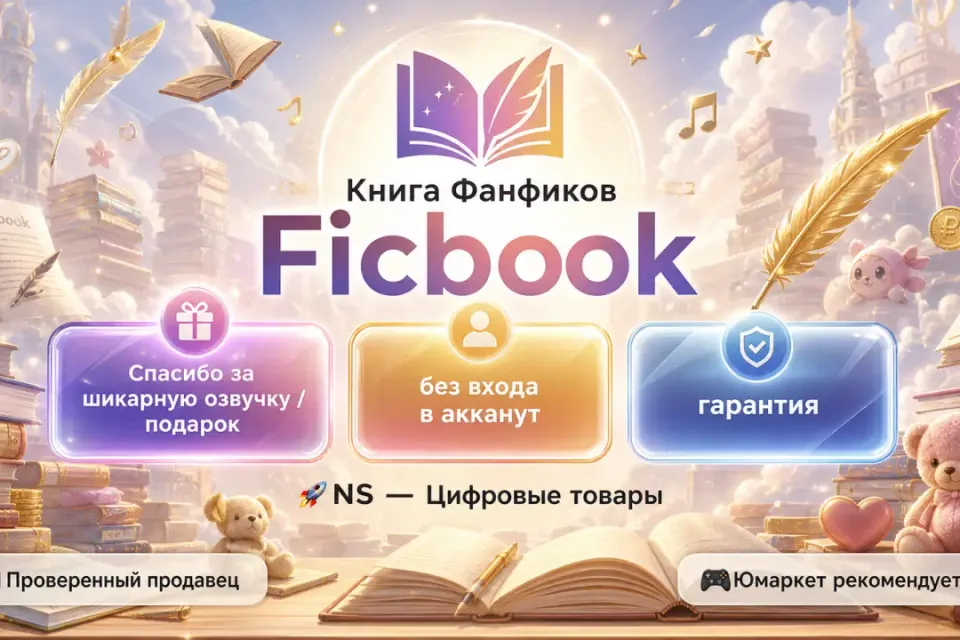 🔰 Книга Фанфиков — [Ficbook / Спасибо за шикарную озвучку / подарок / без входа в акканут] 🔰