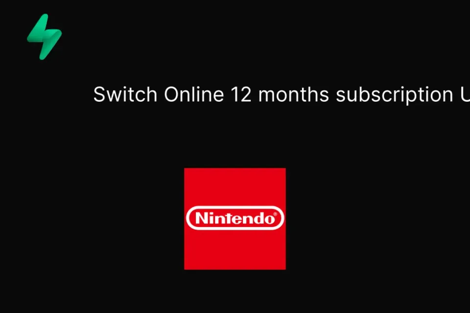 Switch Online 12 months subscription USA