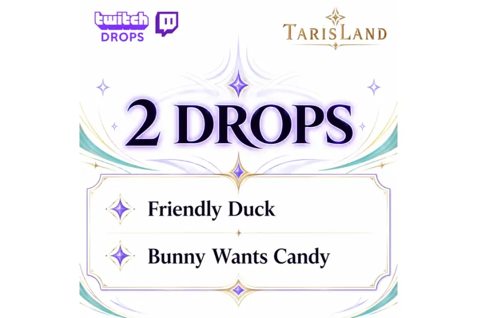 ✅⭐★ ВСЕ ВОЗМОЖНЫЕ НАГРАДЫ(2) ★ Twitch Drops ★ Tarisland-Cross-platform ★ Friendly Duck ★⭐✅