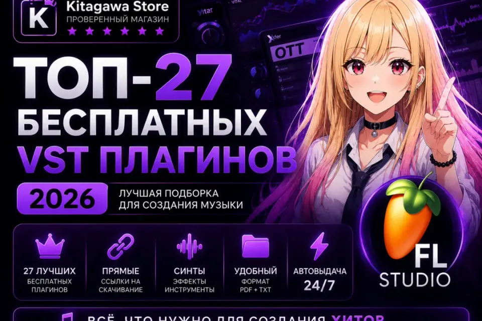 🎹 ТОП-27 БЕСПЛАТНЫХ VST ПЛАГИНОВ 2026
