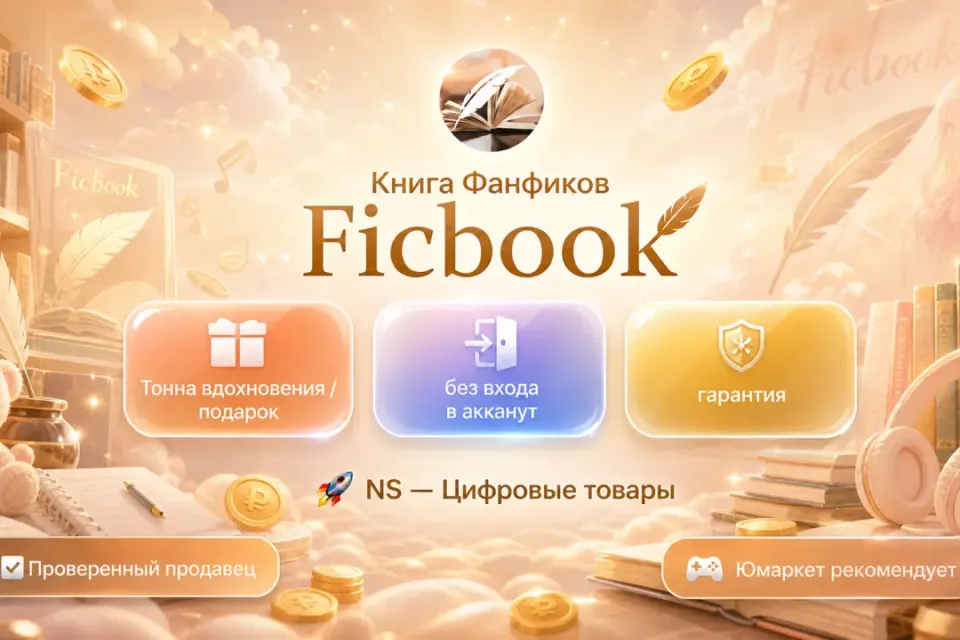 🔰 Книга Фанфиков — [Ficbook / Тонна вдохновения / подарок / без входа в акканут] 🔰