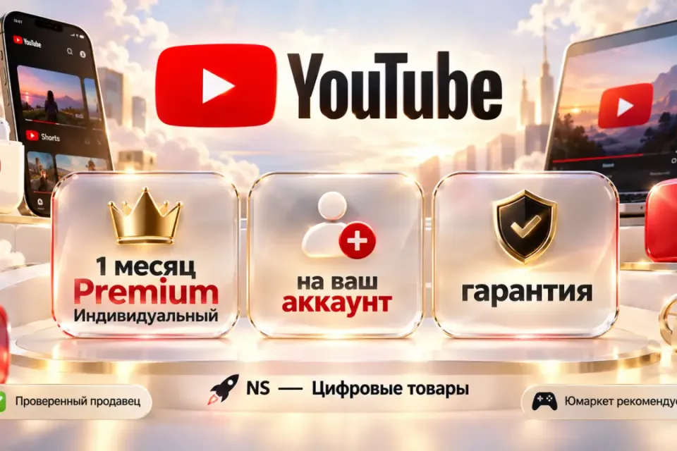 🔰 YouTube — [1 месяц Premium на Ваш аккаунт] 🔰